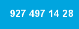 927 497 14 28 927 497 14 28